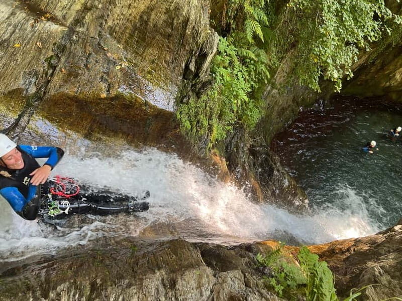 La plagne: introductory canyon at Eau Rousse - Key Points