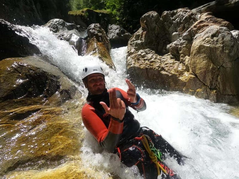 La plagne: introductory canyon at Eau Rousse - Post-Adventure: Relaxing and Refreshing