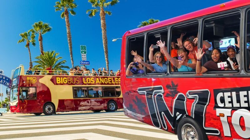 LA: TMZ Celebrity Tour & Big Bus 24-Hour Hop-on Hop-off Tour - Hollywood & Celebrity Culture in Focus