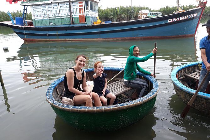 Lady buddha-Marble mountains- Basket Boat Ride - Hoi An Old town - Marveling at the Marble Mountains