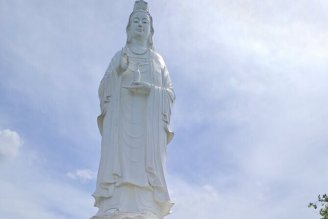 Lady buddha-Marble mountains- Basket Boat Ride - Hoi An Old town - Strolling Hoi An Old Town