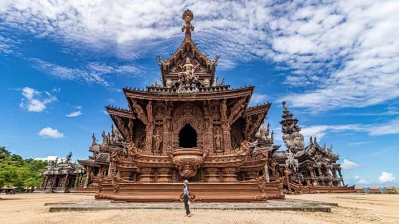 Laem Chabang Port: Sanctuary of Truth & Elephant Sanctuary - Key Points