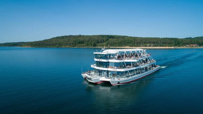 Lake Brombach: Mini cruise with breakfast on the sun deck - The Views and Comforts of the Boat