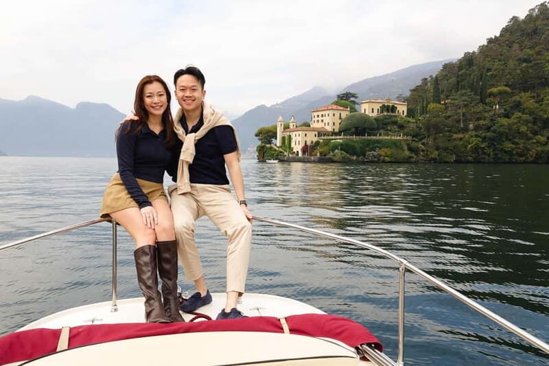 Lake Como: Proposal Boat Tour and professinal Photoshoot - The Sum Up