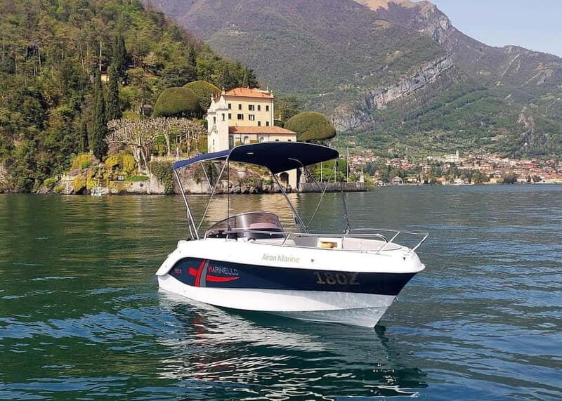 Lake Como: self-drive boat rental without a license for 40 hp boats in Lezzeno - The Sum Up