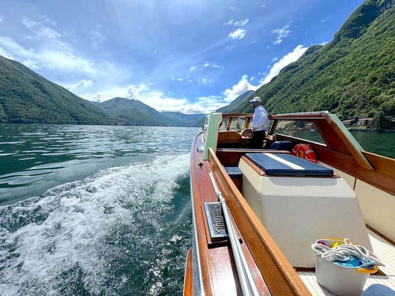 Lake Como: Unforgettable Experience Aboard a Venetian Boat - The Experience on Board