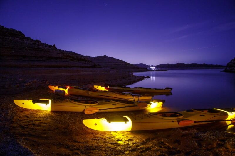 lake-mead-sunset-kayaking-tour-with-dinner-and-campfire