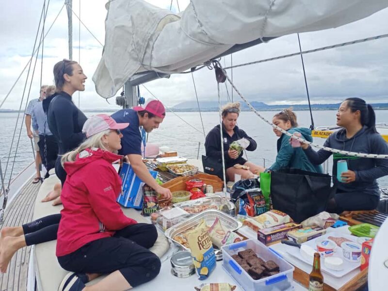 Lake Taupo: Classical Sailing to the Mori Rock Carvings - Authentic Guest Insights