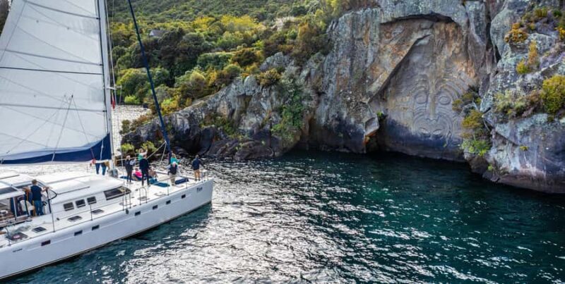 Lake Taupo: Luxury Sailing Catamaran to Mori Rock Carvings - FAQ