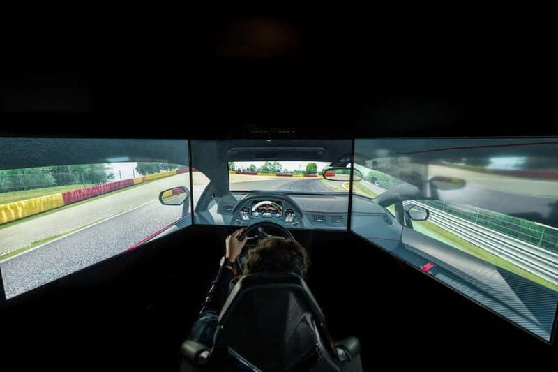 Lamborghini Museum Entrance and Professional Simulator - Key Points