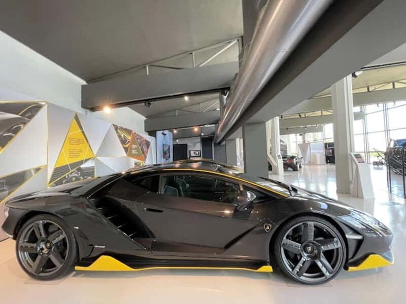 Lamborghini Museum Entrance and Professional Simulator - Practical Details and Logistics