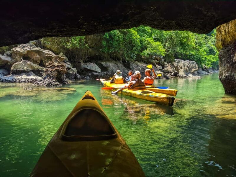 Lan Ha bay cruise and kayak (small group guaranteed) - Key Points