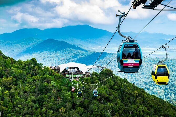 Langkawi Panoramic Tour SkyCab SkyBridge SkyGlide OrientalVillage - Key Points