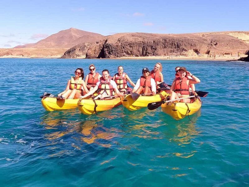 Lanzarote: Kayak and Snorkeling at Papagayo Beach - Discovering Papagayo Beach by Sea and Water