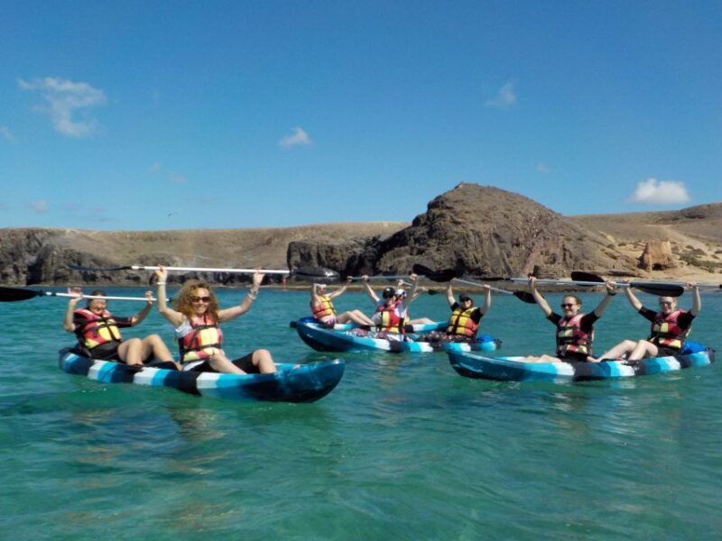 Lanzarote: Kayak and Snorkeling at Papagayo Beach - Snorkelling at Papagayo Beach: A Marine Wonderland