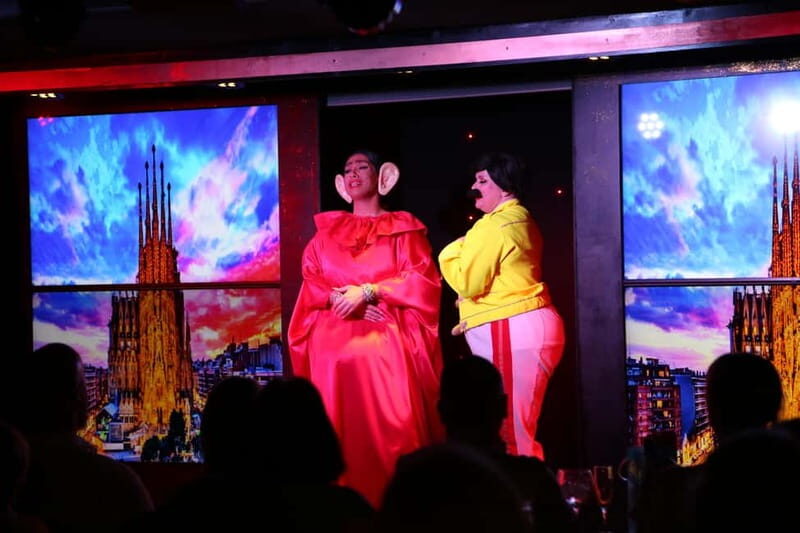 Lanzarote: MHT - Music Hall Tavern - Comedy Drag Dinner Show - The Show: Glitz, Glamour, and Giggles