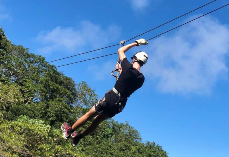 Largest Zipline & Cave Exploration from sigatoka coral coast - Key Points