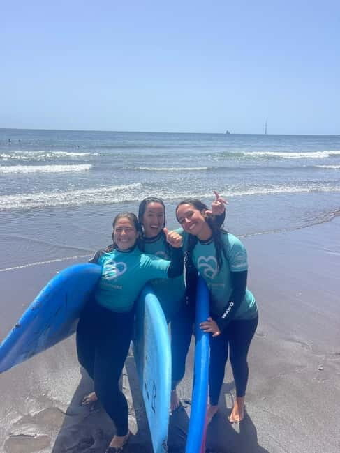 Las Palmas de Gran Canaria: Surfing lessons at La Laja beach - Las Palmas de Gran Canaria: Surfing Lessons at La Laja Beach