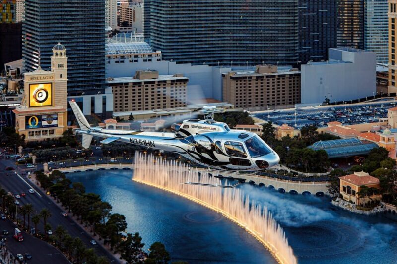 Las Vegas: Nighttime Helicopter Flight over the Strip - The Sum Up  