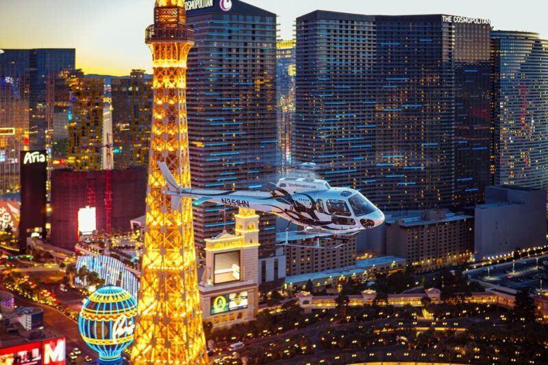 Las Vegas: Nighttime Helicopter Flight over the Strip - FAQ  