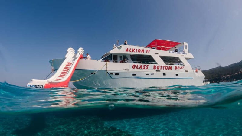Latchi: Blue Lagoon Glass Bottom Boat Cruise with Drinks - Starting Point & Setting Off