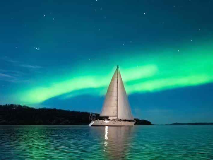 Late night sailing with northern light chase - What to Expect on the Sailing Trip