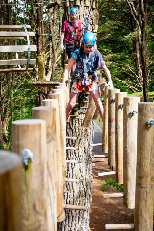 Launceston: Hollybank Tree Ropes Course - Key Points  
