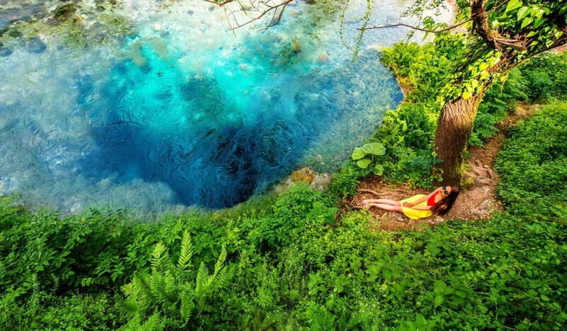 Lekuresi Castle-Blue Eye-Ksamil-Butrint - Ksamil: Small Beach Paradise  