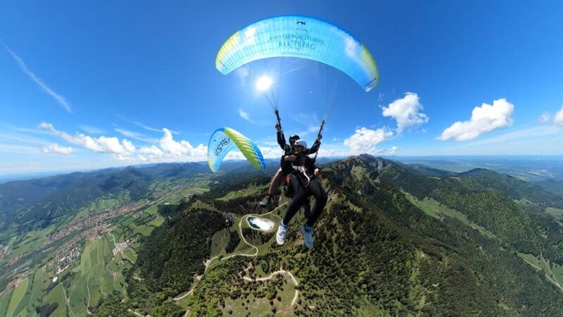 lenggries-tandem-paragliding-flight