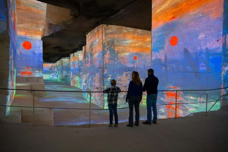 Les Baux-de-Provence: Carrières des Lumières admission ticket - The Art Exhibitions: Monet and Rousseau