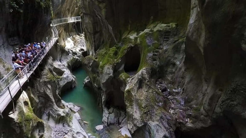 Les Gorges du Pont du Diable and Yvoire with transport - The Overall Experience: Value and Authenticity