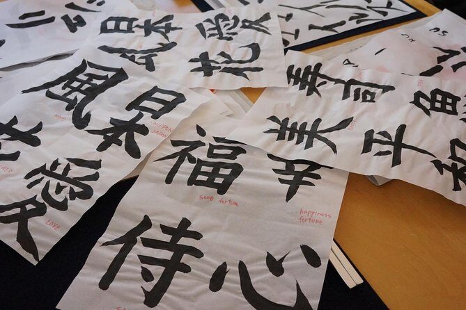 Let's Shodo (Japanese calligraphy) !! - Who Will Love This Experience?