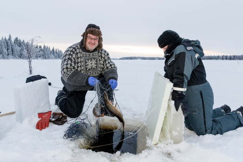 Levi: Ice Fishing by Snowmobile - The Bottom Line  
