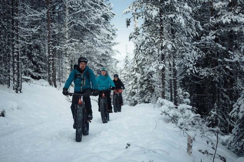 Levi, Lapland: E-Fatbike trip to white nature - Exploring the Arctic on an E-Fatbike: What You Can Expect
