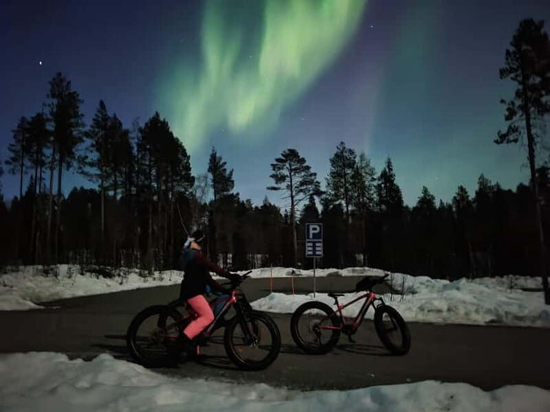 Levi Lapland: Easy E-fatbiking to search Northern Lights - Key Points