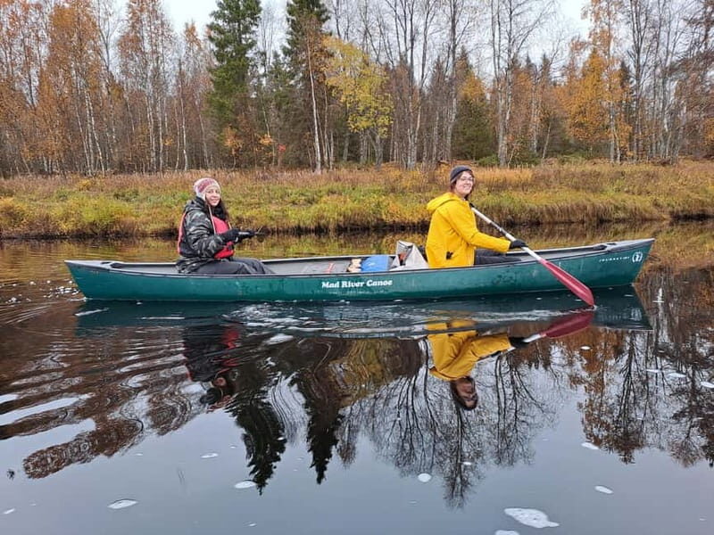 Levi: Northern Lights Canoe Tour - Key Points