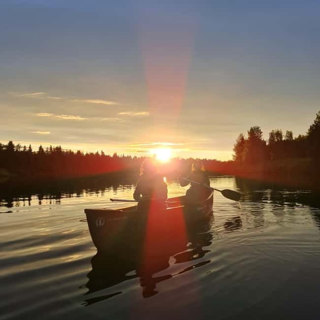 Levi: Northern Lights Canoe Tour - An Authentic and Relaxing Arctic Adventure