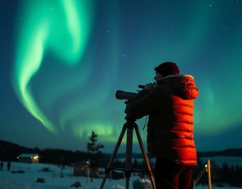 Levi: Northern Lights Magic and Stargazing by Telescope - The Telescope Experience: Exploring the Cosmos