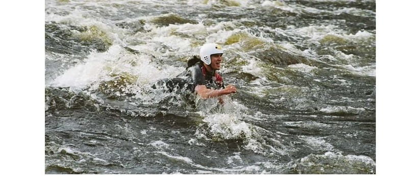 Levi: River Rafting Adventure with car tyre - Levi: River Rafting Adventure with Car Tyre