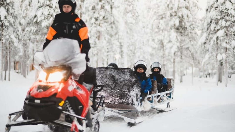 Levi: Snowmobile Safari to the Levi Nature - Experience the Magic of Levi’s Winter Wilderness