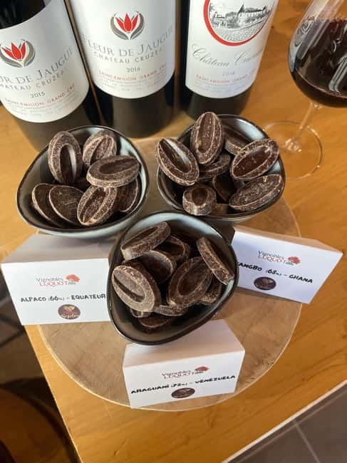 Libourne: Winery Tour with Wine and Chocolate Tasting - Walking Through the Vineyard
