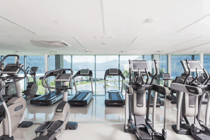 Lido Locarno: Day Pass to Lido Locarno Fitness Center - The View and Atmosphere