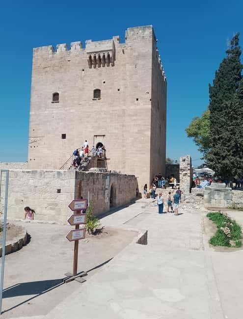 Limassol Aphrodite Rock, Archeological site, Kolosi Castel - Sampling 5,000-Year-Old Cyprus Delights