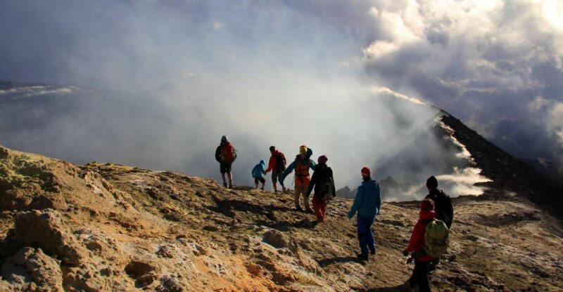 Linguaglossa: Mt Etna Summit Crater Hike with Optional 4x4 - Key Points