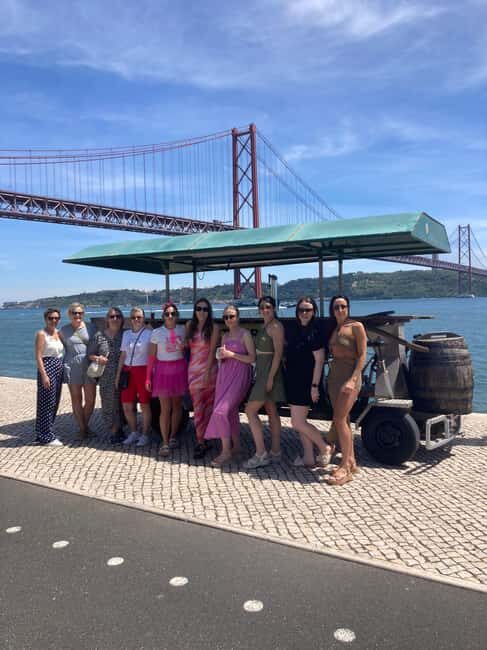 Lisbon: 1-Hour Beer Bike Tour with Draft Beer & Sangria Ride - The Sum Up