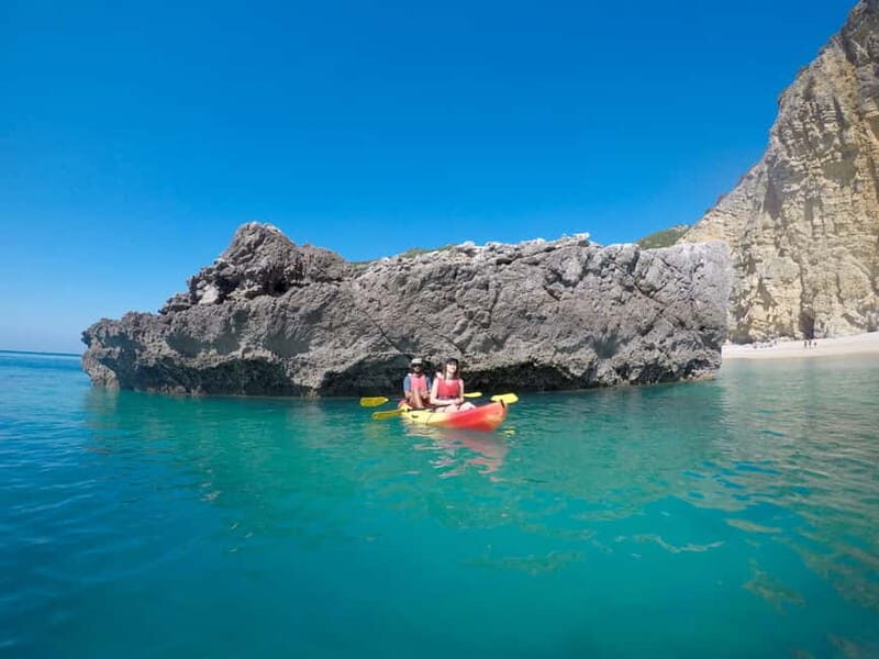 Lisbon: Arrabida Park Kayak Tour with Beach Picnic - The Return Paddle and Scenic Views