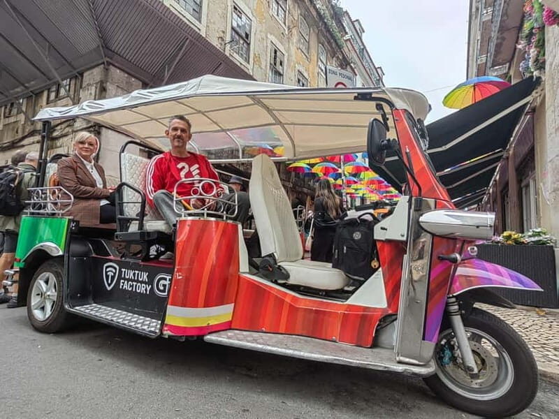 Lisbon: City Highlights Tuk-Tuk Guided Tour with Pickup - Key Points