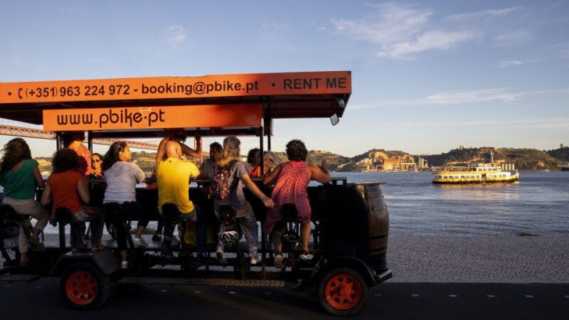 lisbon-fun-beer-bike-by-the-seafront
