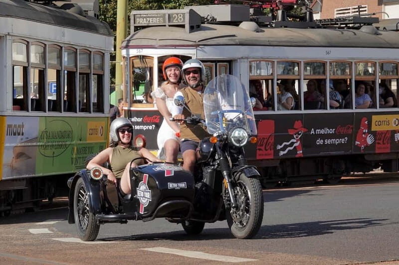 Lisbon : Historic Motorcycle Side-car Tour 1H - End of the Tour and Practical Details