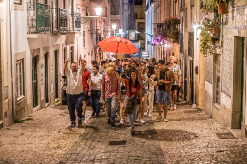 Lisbon: Pub Crawl with Open Bar (Premium Upgrade Available) - Guides & Group Experience: Making the Night Special